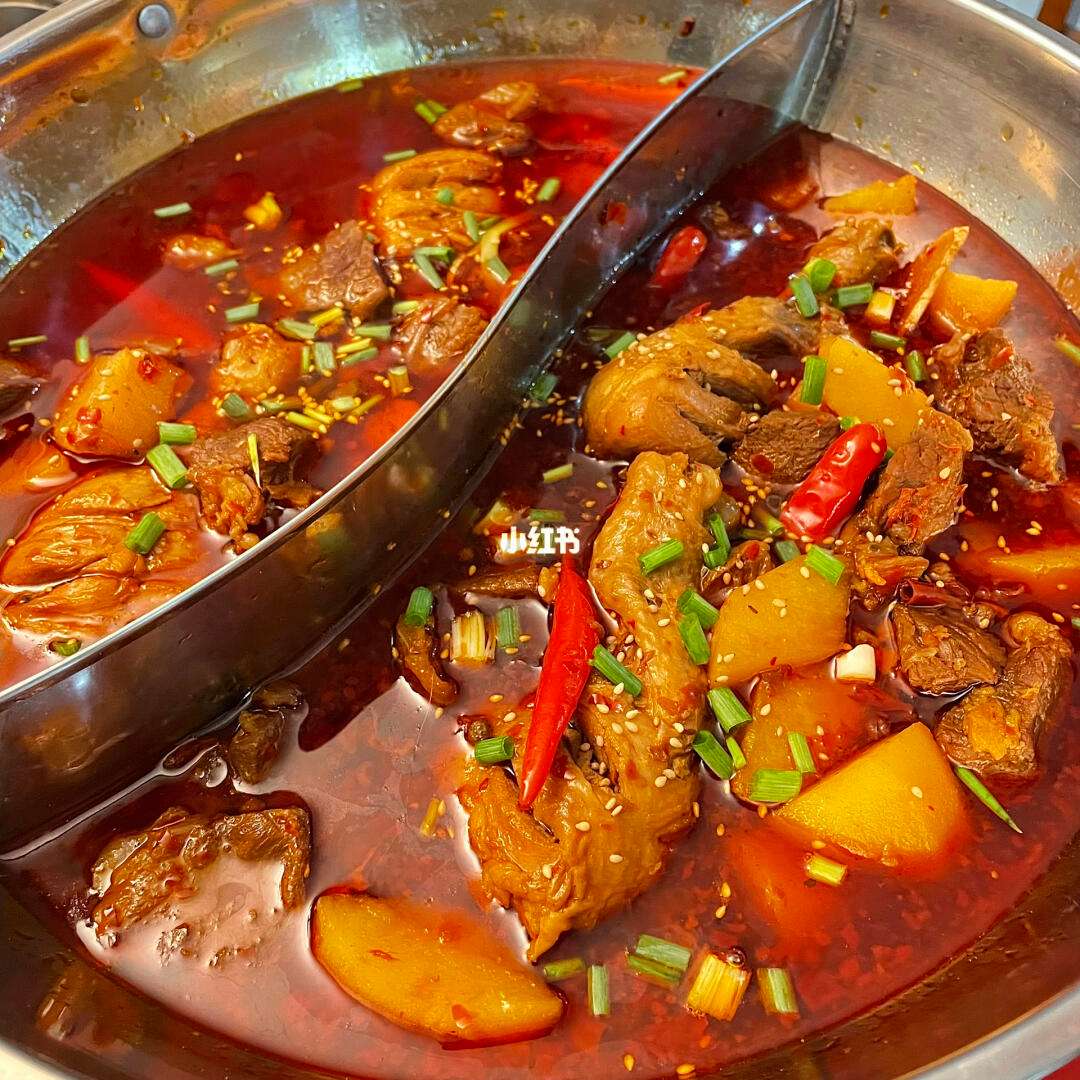 火锅中加入牛腱的口感与风味